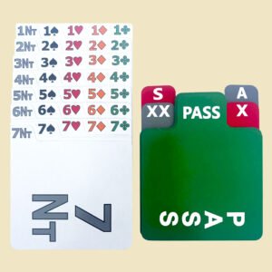 replacement bidding cards